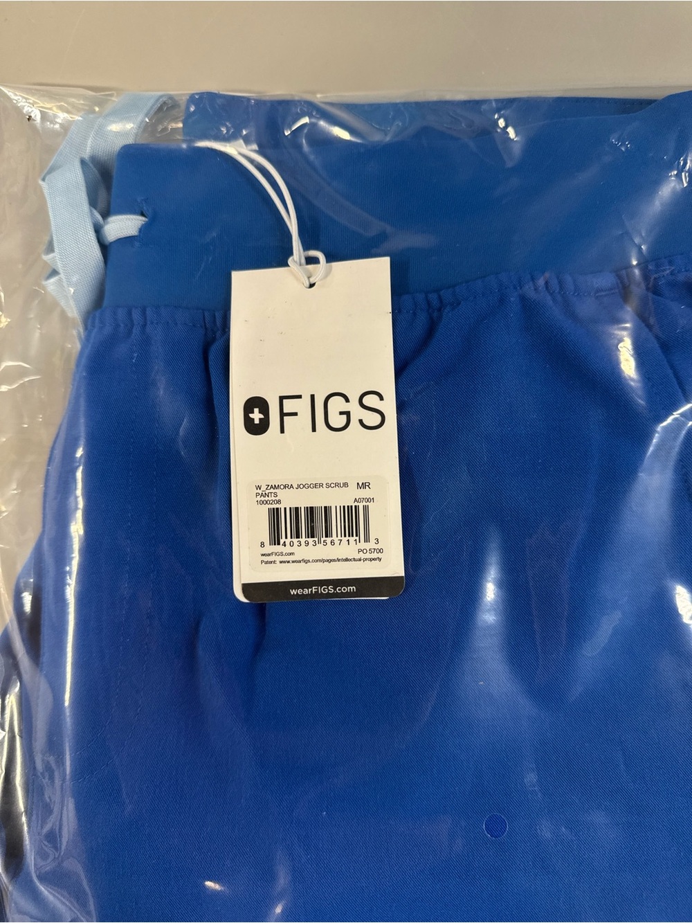 FIGS Zamora Jogger Scrub Pants in Royal Blue